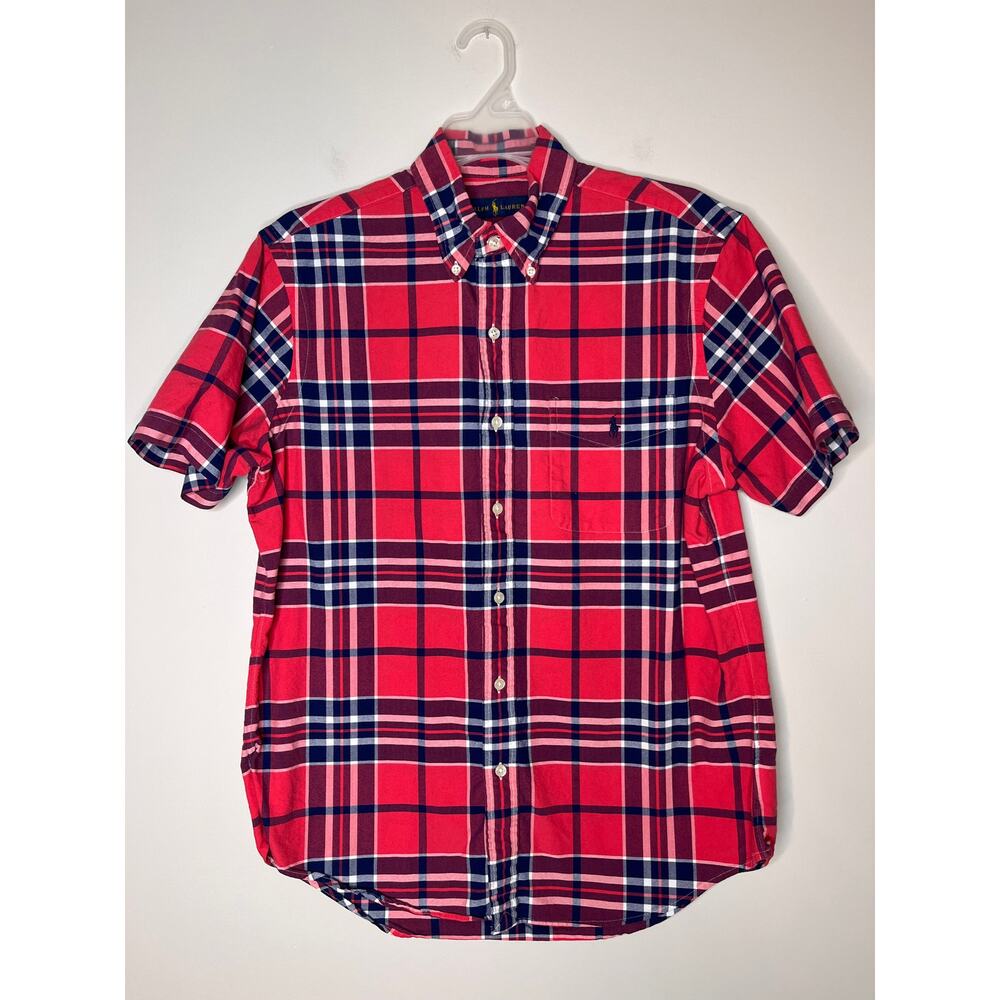 Ralph Lauren Pink and Blue Dress Shirt